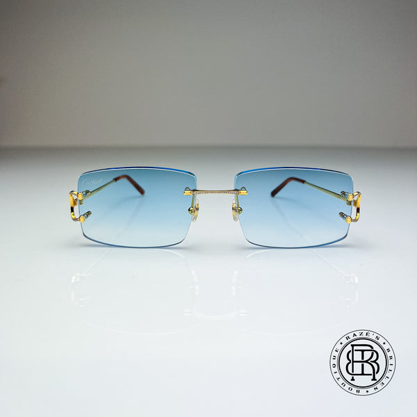 Cartier CT0092o 001 Custom mit Diamanten (Big C)