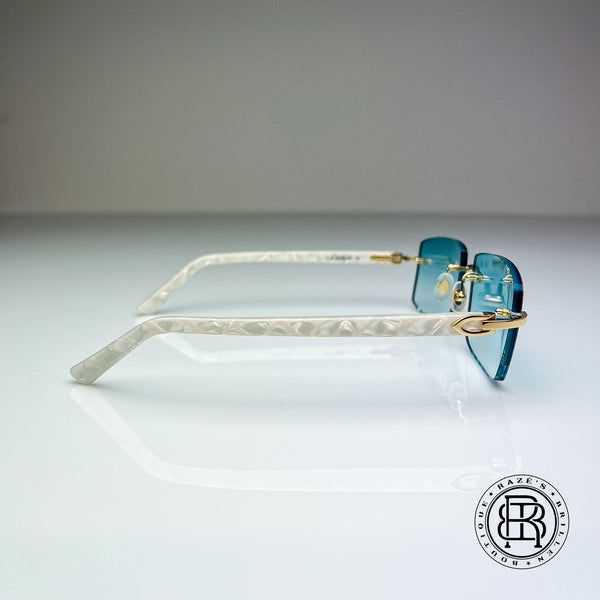 Cartier CT0056o 002 Custom Perlmut Tiffany White