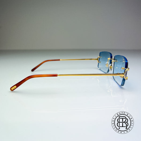 Cartier CT0092o 001 Custom mit Diamanten (Big C)