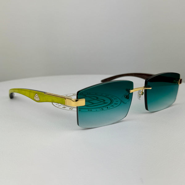 Maybach The Artist III ( Lemon Yellow ) Custom Green Transition Grey