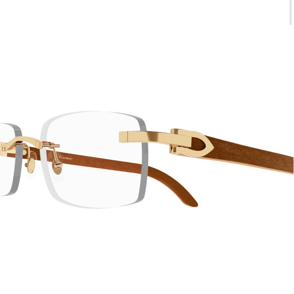 Cartier CT052o 008 Holz / Wood Braun