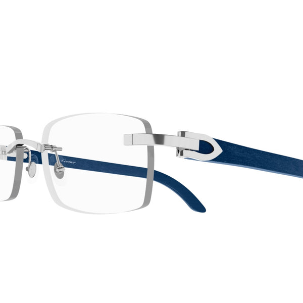 Cartier CT052o 007 Holz / Wood Blau