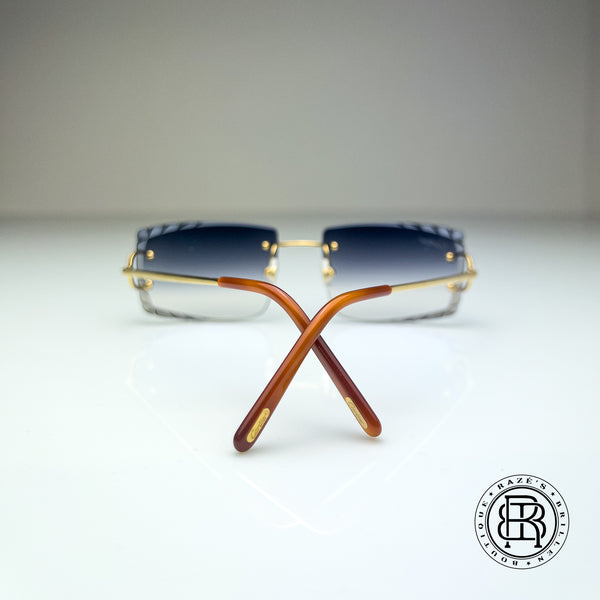 Cartier CT0092o 001 Custom (Big C) Diamond Cut Grey