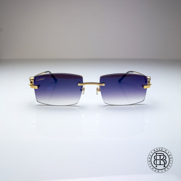 Cartier CT0281o 001, Violet Panthere Custom