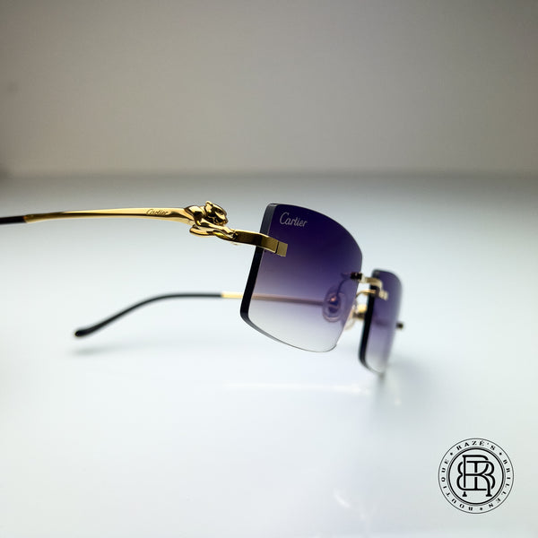 Cartier CT0281o 001, Violet Panthere Custom