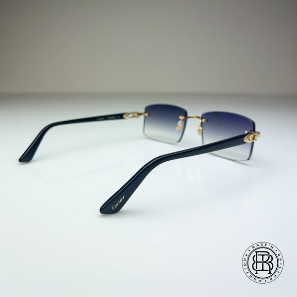 Cartier CT0287o 001 Custom Grau Verlauf USA Cut
