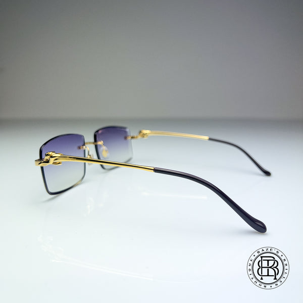 Cartier CT0281o 001, Purple ( Schmuckfacette ) Panthere Custom
