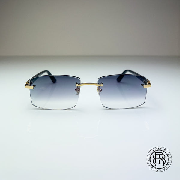 Cartier CT0287o 001 Custom Grau Verlauf USA Cut