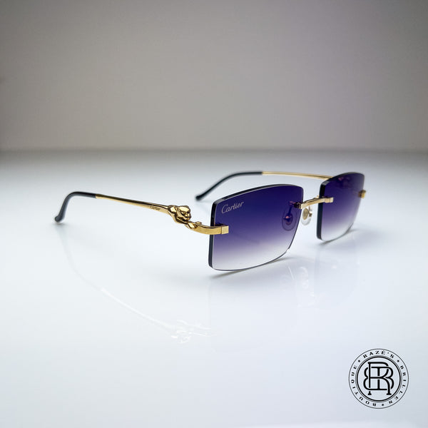 Cartier CT0281o 001, Violet Panthere Custom