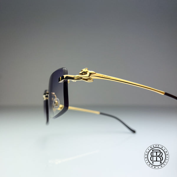 Cartier CT0281o 001, Purple ( Schmuckfacette ) Panthere Custom