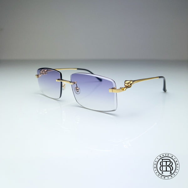 Cartier CT0281o 001, Purple ( Schmuckfacette ) Panthere Custom