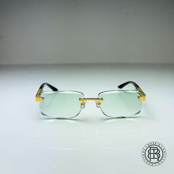 Maybach The Artist III ( Whitebuff ) Custom Light Green Diamond Cut