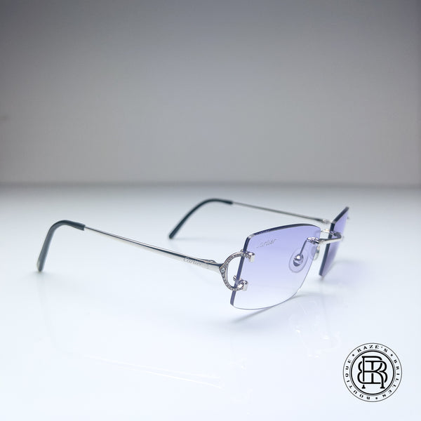 Cartier CT0092o 002 Custom mit Diamanten (Big C)