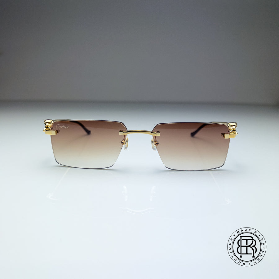 Cartier CT0281o 001, Braun Panthere Custom