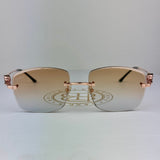 Cartier CT0281o Custom Rosé Panther , Orange Transition Grau ( Schmuckfacette )
