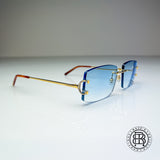 Cartier CT0092o 001 Custom mit Diamanten (Big C)