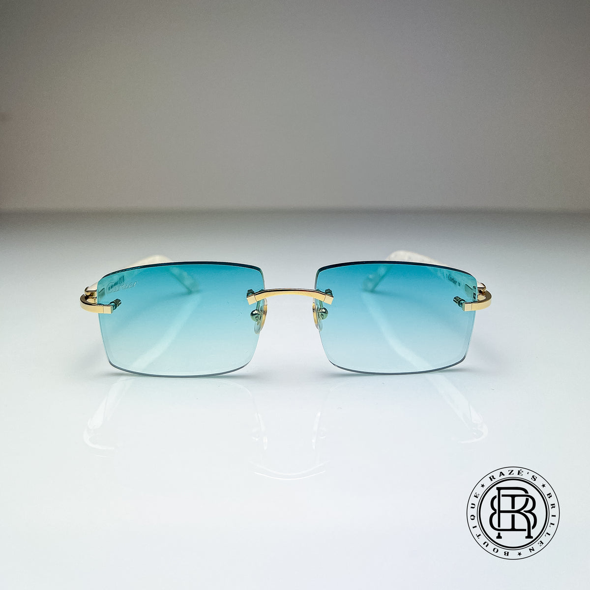 Cartier CT0056o 002 Custom Perlmut Tiffany White