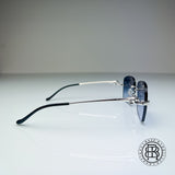 Cartier CT0281o 002, Arktis Blau Verlauf Panthere