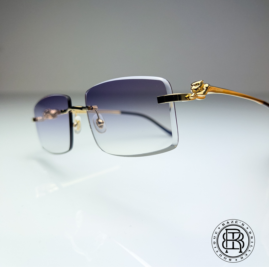 Cartier CT0281o 001, Purple ( Schmuckfacette ) Panthere Custom
