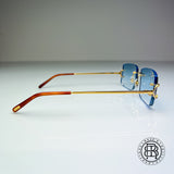 Cartier CT0092o 001 Custom mit Diamanten (Big C)