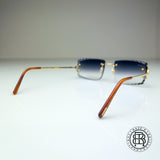 Cartier CT0092o 001 Custom (Big C) Diamond Cut Grey