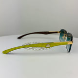 Maybach The Artist III ( Lemon Yellow ) Custom Green Transition Grey