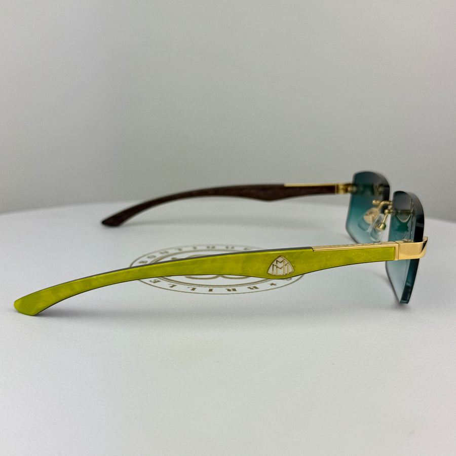 Maybach The Artist III ( Lemon Yellow ) Custom Green Transition Grey