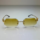 Cartier CT0281o 001, Senf Verlauf mit Schmuckfacette - Selbstabdunkelnd Grau Custom Panthere