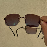 Cartier CT0281o Custom Rosé Panther , Orange Transition Grau ( Schmuckfacette )