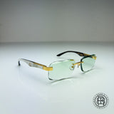 Maybach The Artist III ( Whitebuff ) Custom Light Green Diamond Cut