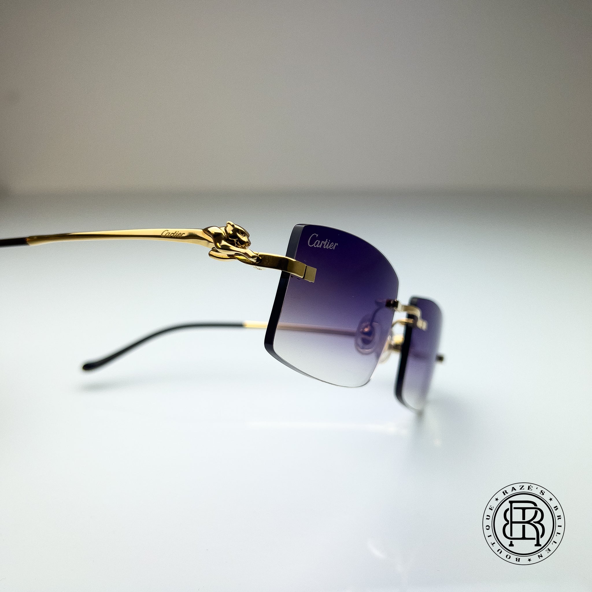 Cartier Panth re CT0281o 001 Custom Violett Razes Brillen Boutique