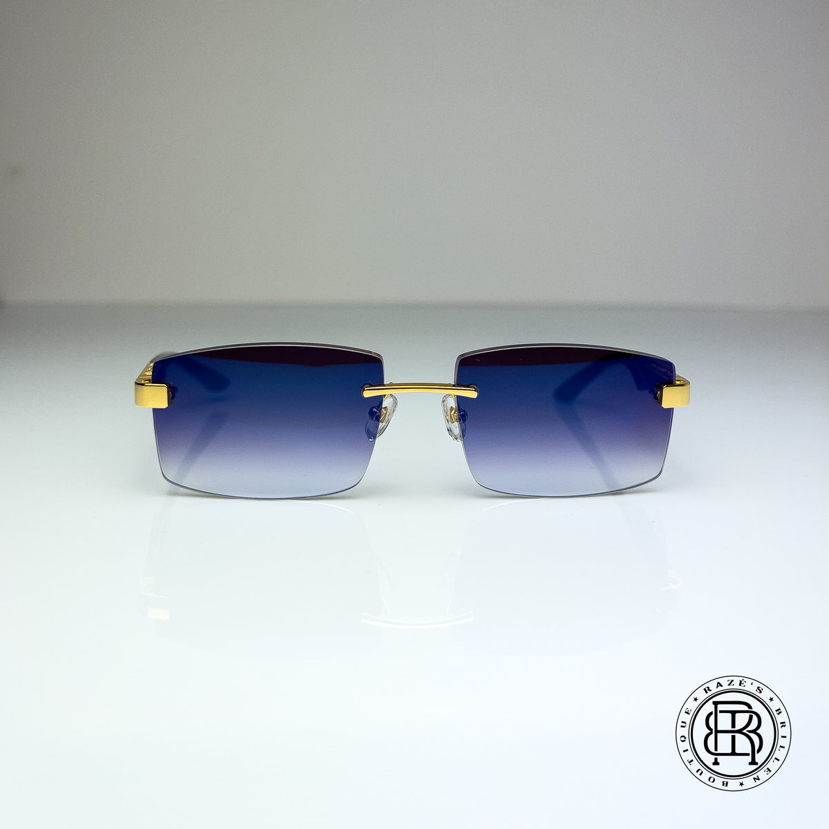 Maybach The Artist III ( Whitebuff ) Custom Dunkel Lila , Blau verspiegelt
