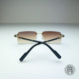Cazal 7097 001 Custom Braun Verlauf 🇺🇸 Lenses