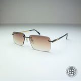 Cazal 7097 001 Custom Braun Verlauf 🇺🇸 Lenses