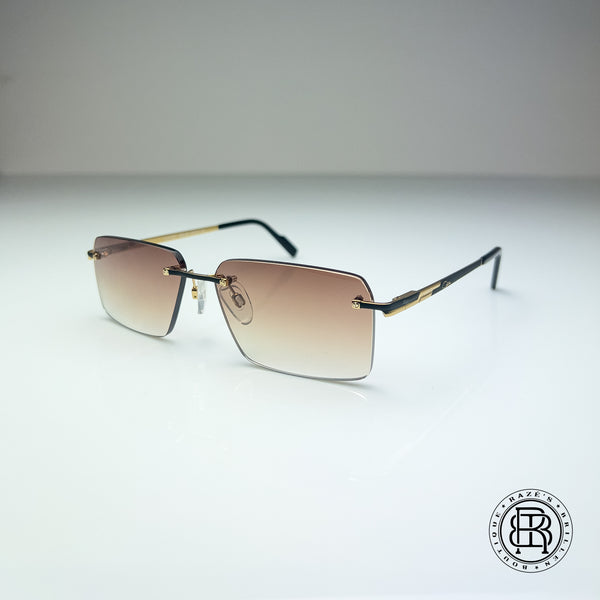 Cazal 7097 001 Custom Braun Verlauf 🇺🇸 Lenses