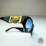 Vintage Gianni Versace 424/C RH Col 852BK aka The Notorious BIG 90s