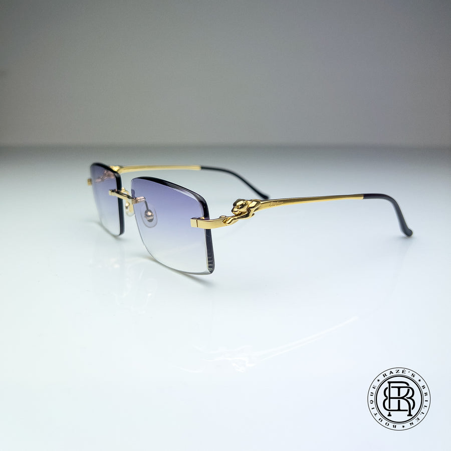 Cartier CT0281o 001, Purple ( Schmuckfacette ) Panthere Custom