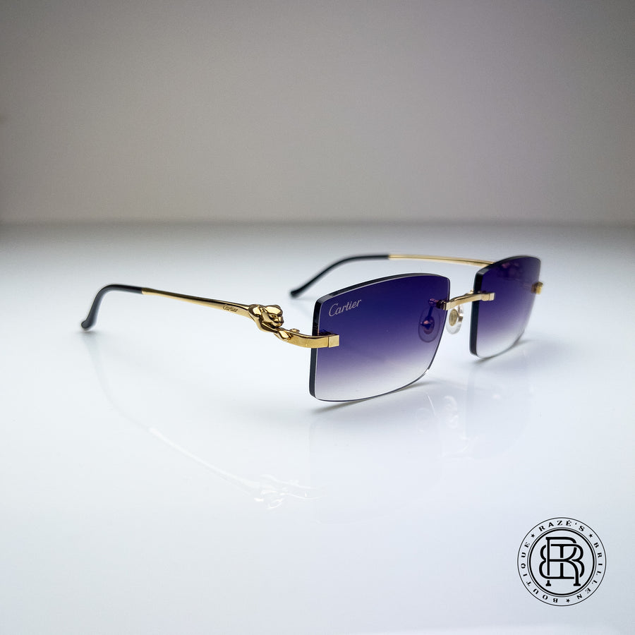 Cartier CT0281o 001, Violet Panthere Custom