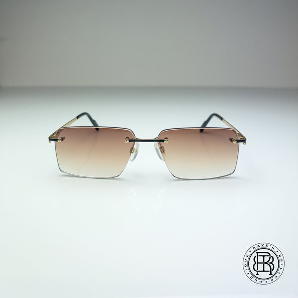 Cazal 7097 001 Custom Braun Verlauf 🇺🇸 Lenses