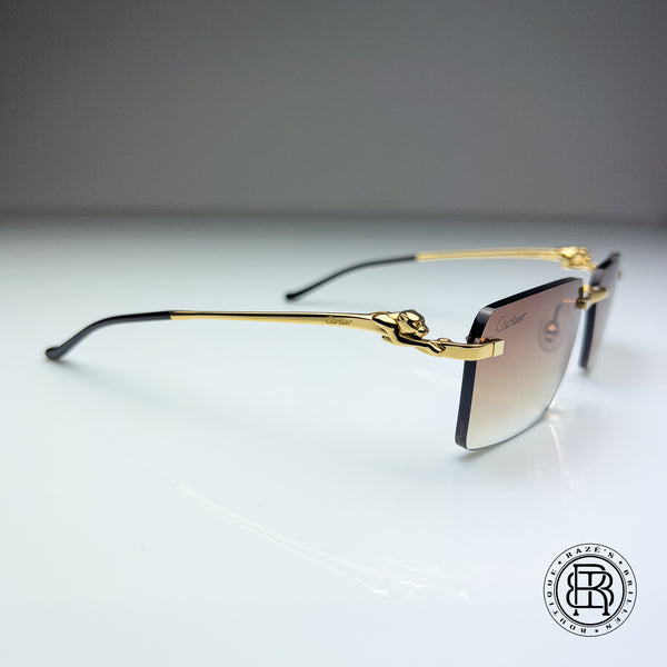 Cartier Panthère CT0281o 001 Custom Braun