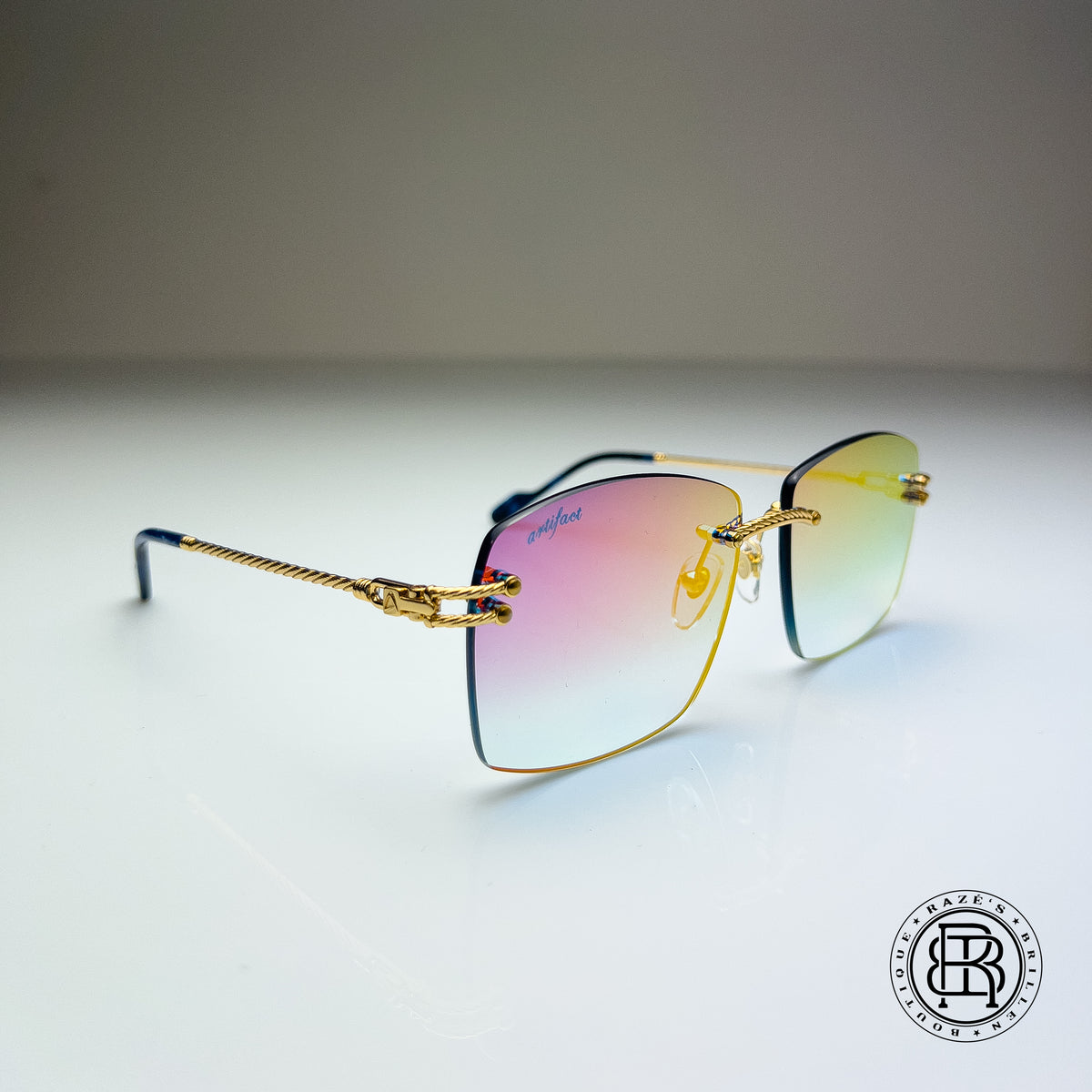 Artifact 504 Gold Cherry Blue