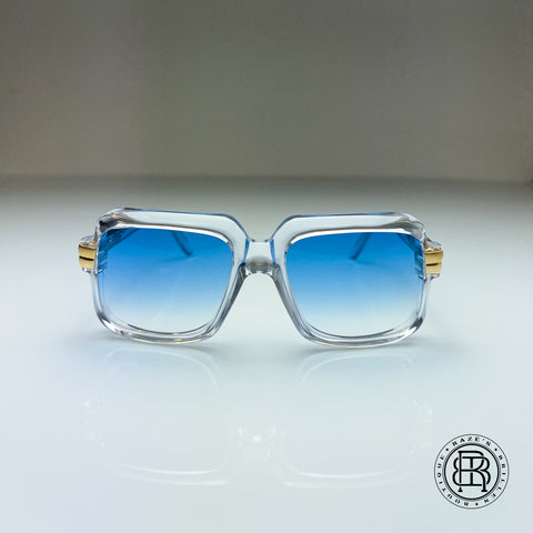 Cazal 607 065 IceBlue 50% Crystal / Gold