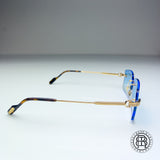 Cartier CT0284o 002 Blue Custom Grey Transition, Selbstabdunkelnd