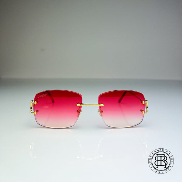 Cartier CT0092o 001 RED Custom (Big C)