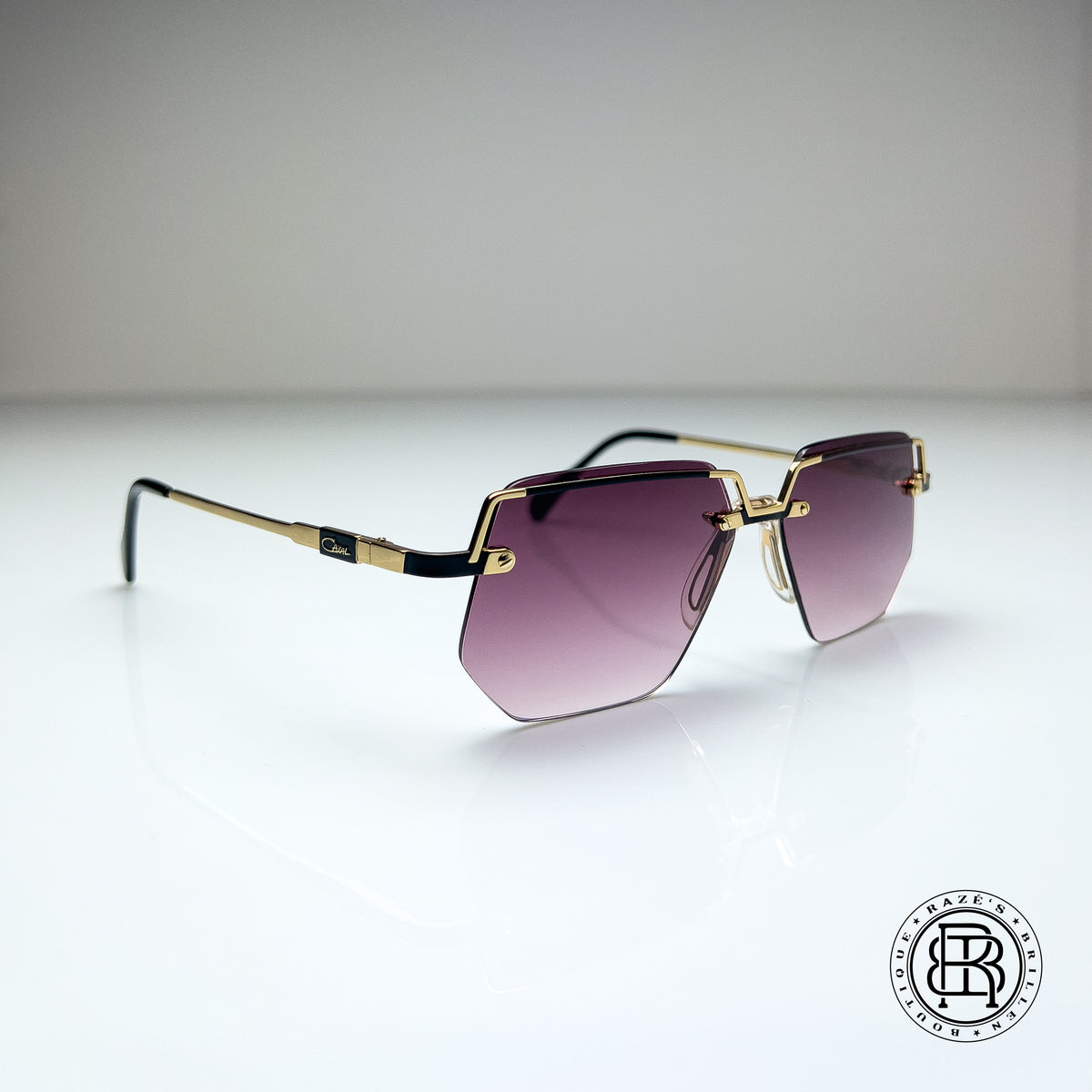 Cazal 742 095 Custom Bordeaux Verlauf 🇺🇸 Lenses