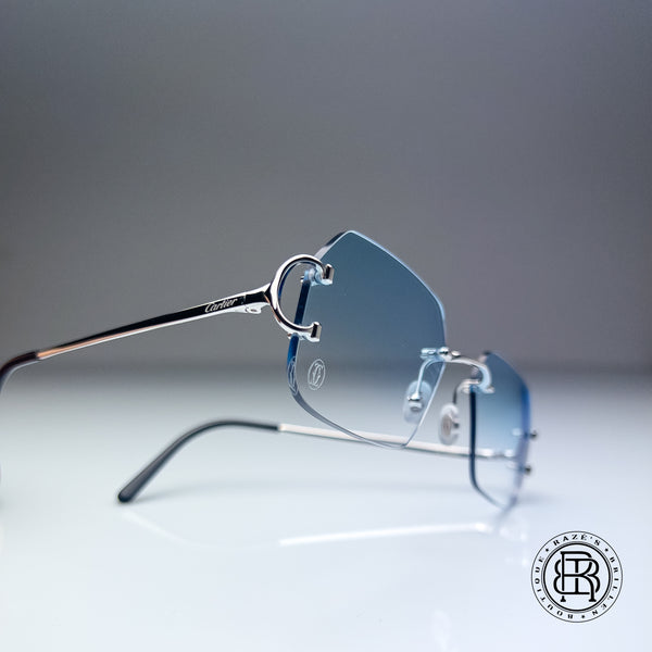 Cartier CT0092o 002 Custom Iceblue (Big C)