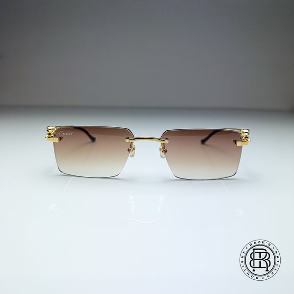 Cartier Panthère CT0281o 001 Custom Braun