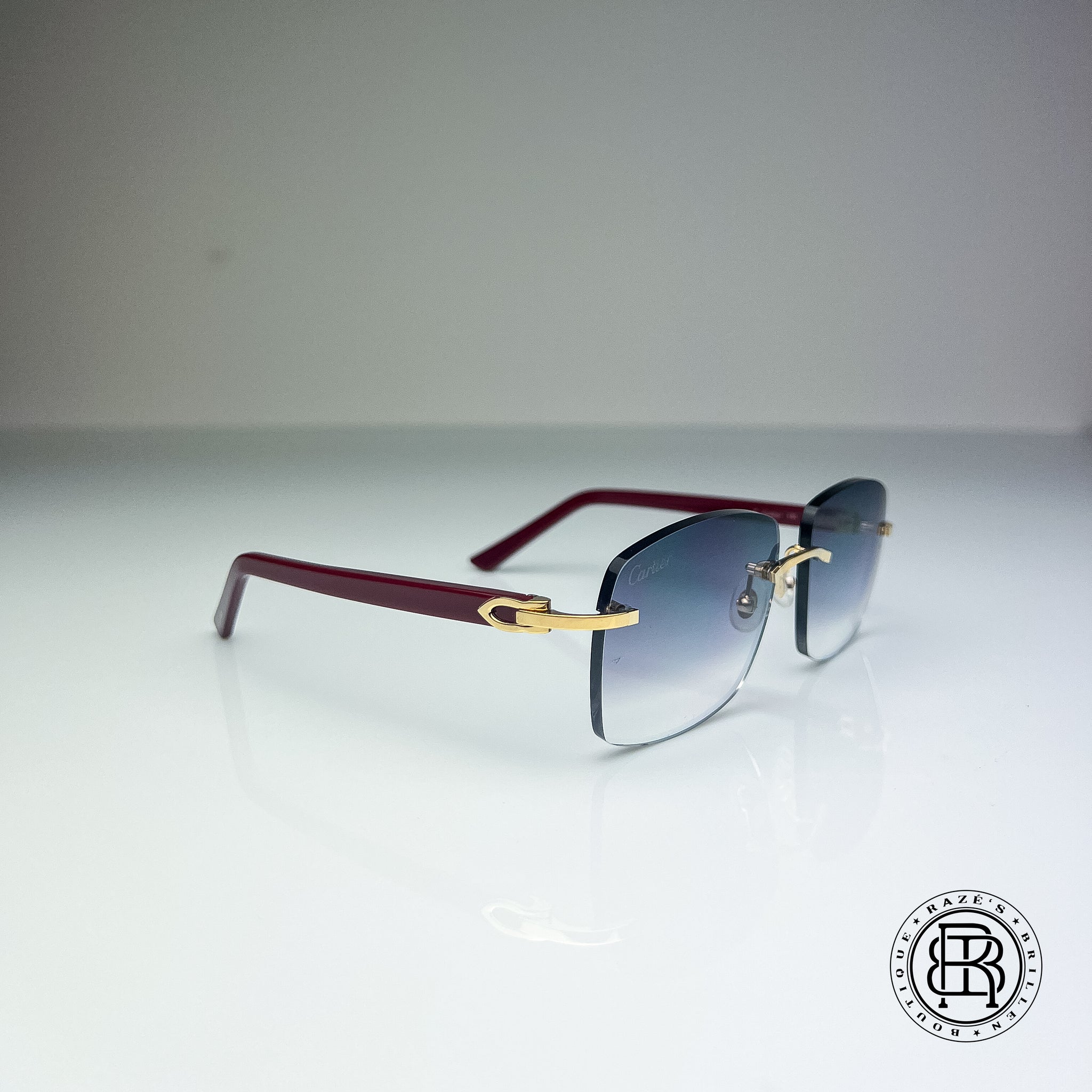 Cartier CT0048o Custom Burgundy