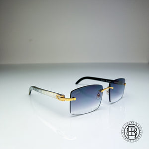 Cartier CT0046o 001 Custom (Büffelhorn Weiß - White Buffs)